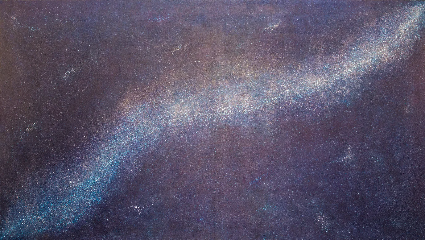 Alison Napurrula Multa Pantjiti - Mungkangka - Nightsky - 180 x 100 cm (sold)