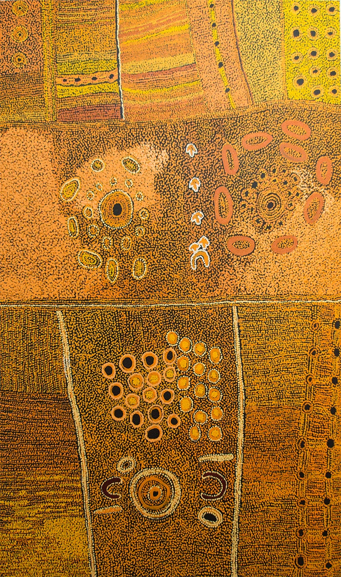 Focus sur une œuvre d'art Aborigène : Maringka Baker