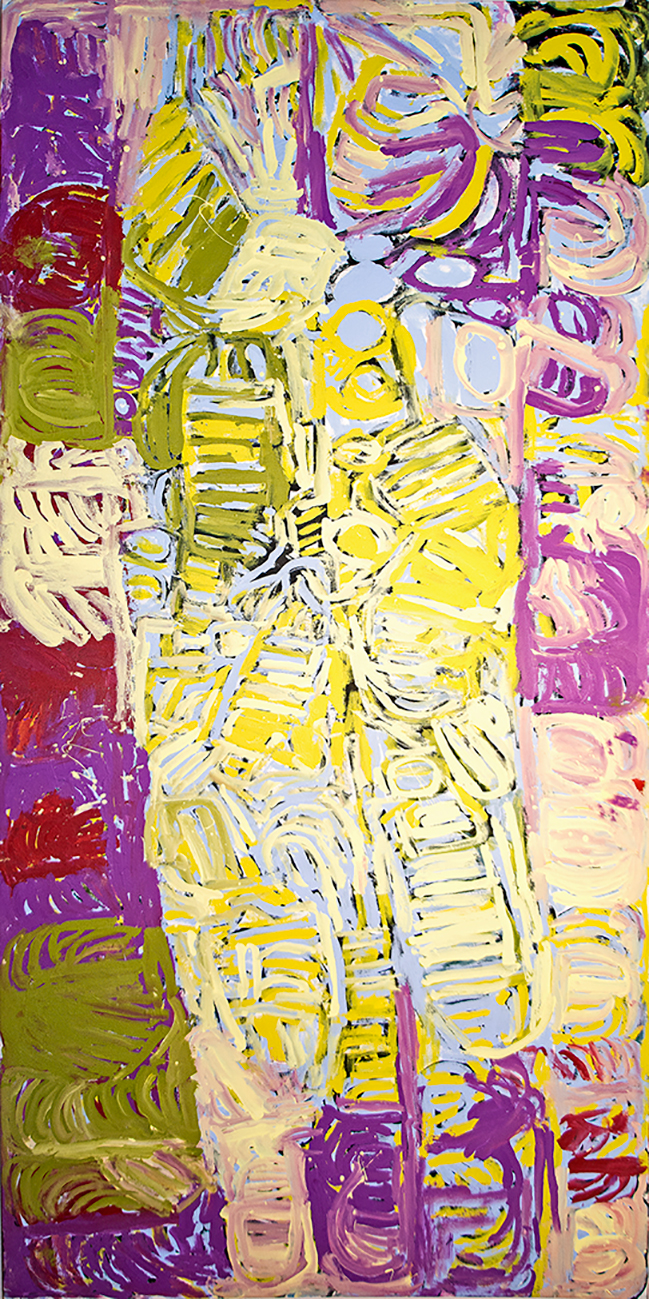 Barramundi - Sonia Kurarra - 240 x 120 cm (sold)