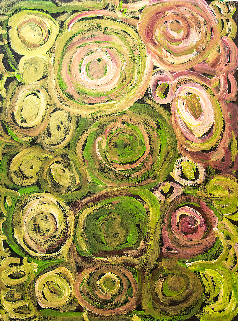 MARTUWARRA - Sonia Kurarra - 60x45 (sold)