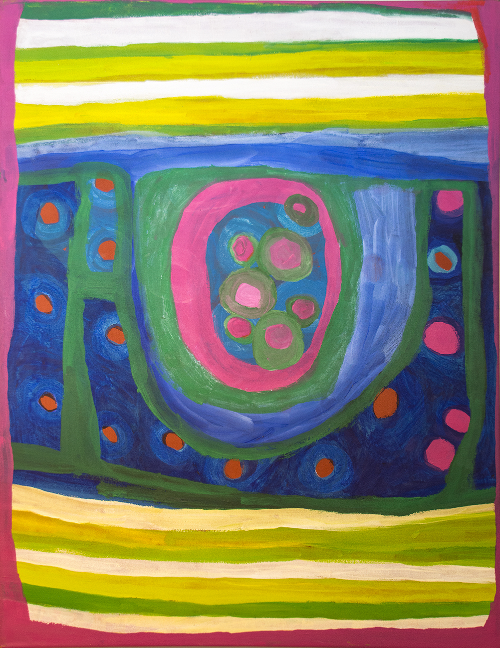 Kurtal - living water - Dolly Snell - 120 x 90 cm (sold)