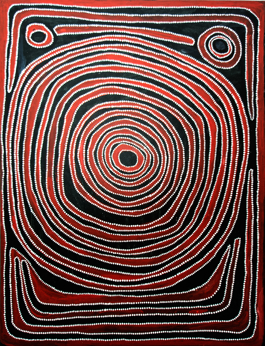 Jilirrkujarra - Jimmy NERRIMAH - 120x90 cm (sold)