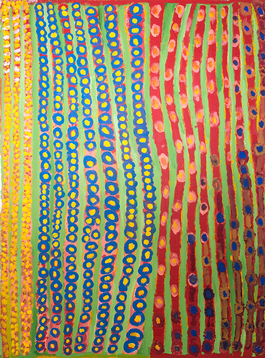 Wet season - Rosie King Tarku - 120x90