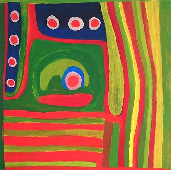 KURTAL - Dolly JUKUJA SNELL - 90 x 90 cm - 142-14 (sold)