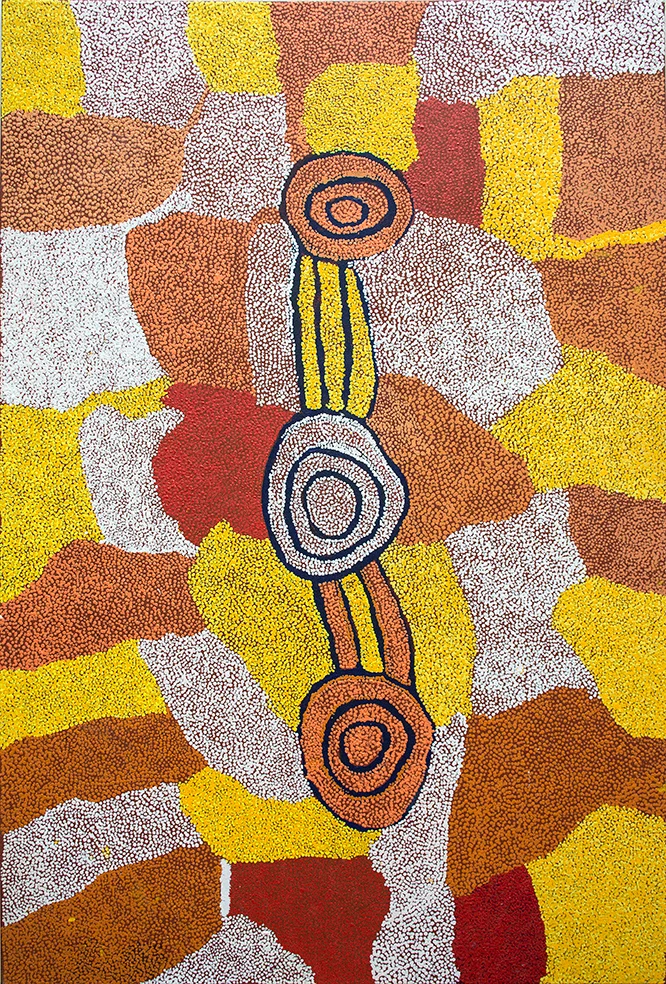 Nyakungtjuungku - Lucy Loomoo - 150 x 100 cm (indisponible)