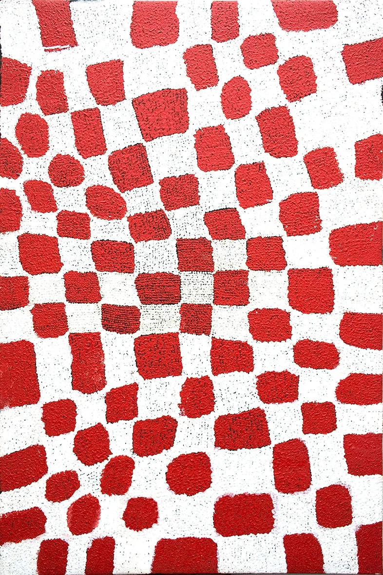 Nakarra Nakarra (ancestral stories) - Kathleen Paddoon - 120 x 80 cm (sold)