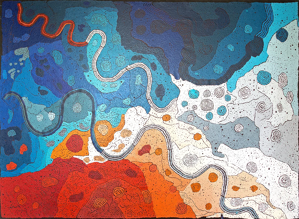 Keith Stevens - Piltati - 147 x 110 cm (sold)