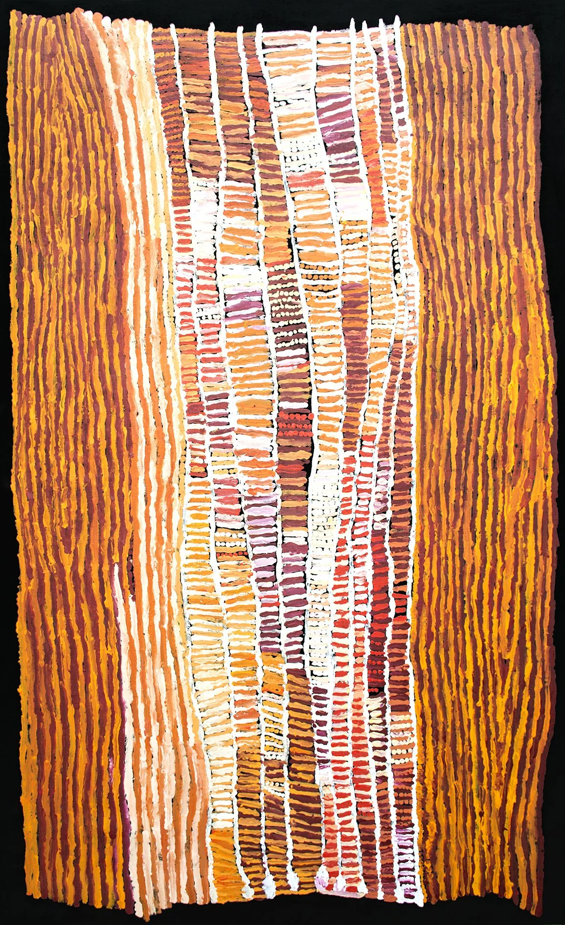 Ray Ken - Kulata Tjuta - 198x122 cm (sold)