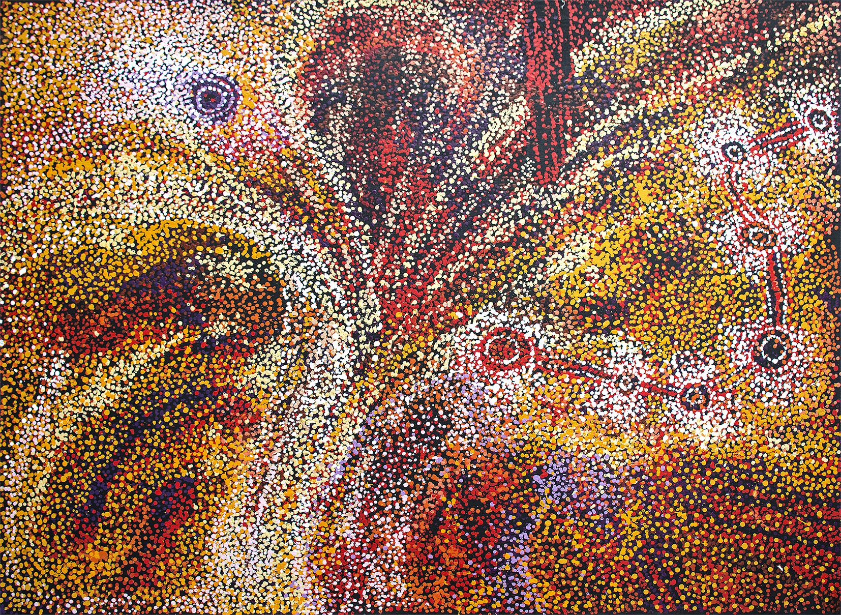 Jennifer Ingkatji - Ngayuku ngura - My Country - 122 x 90 cm (sold)