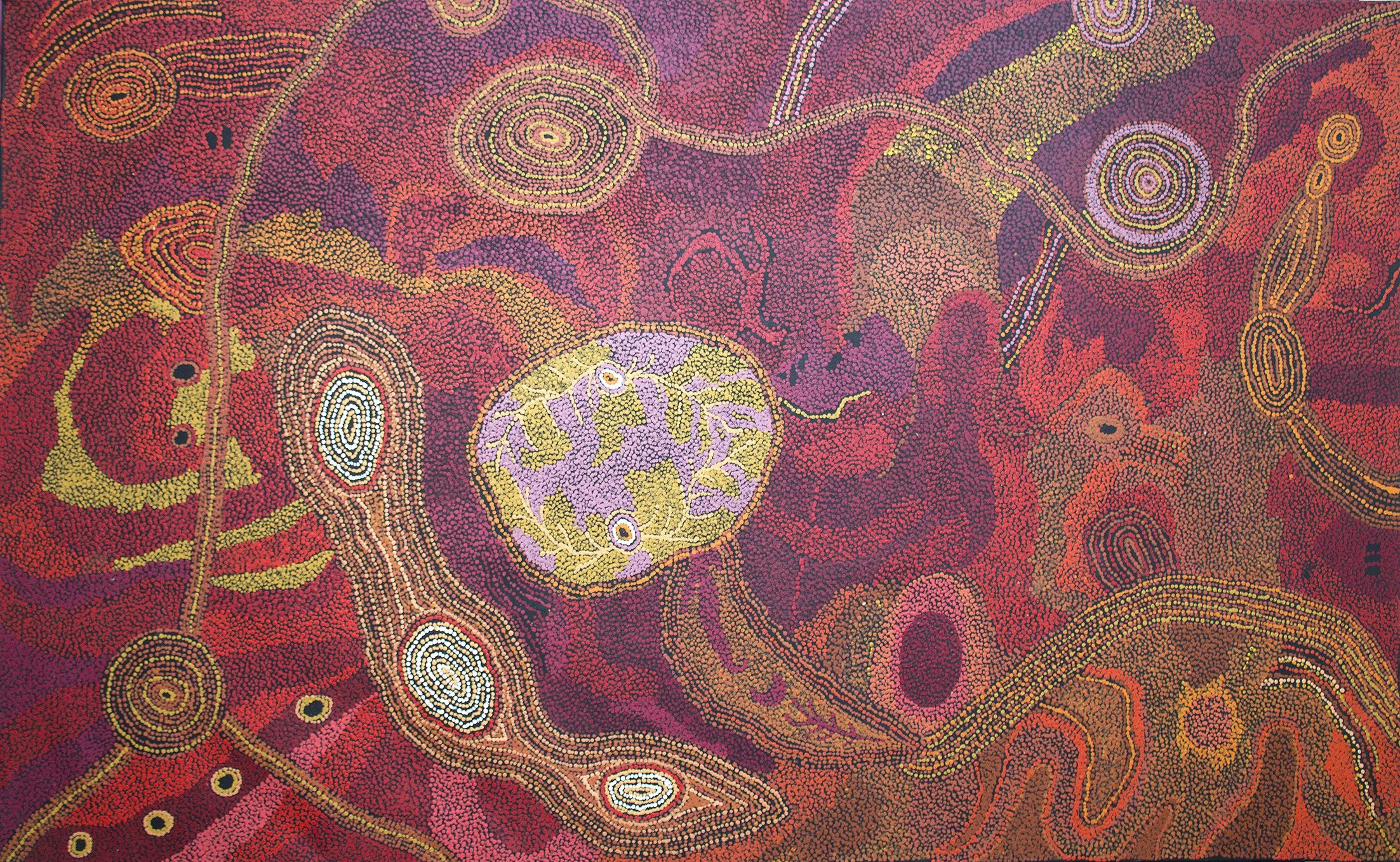 Tjungkara Ken - Seven Sisters - 198 x 122 cm - 474-15 (indisponible)