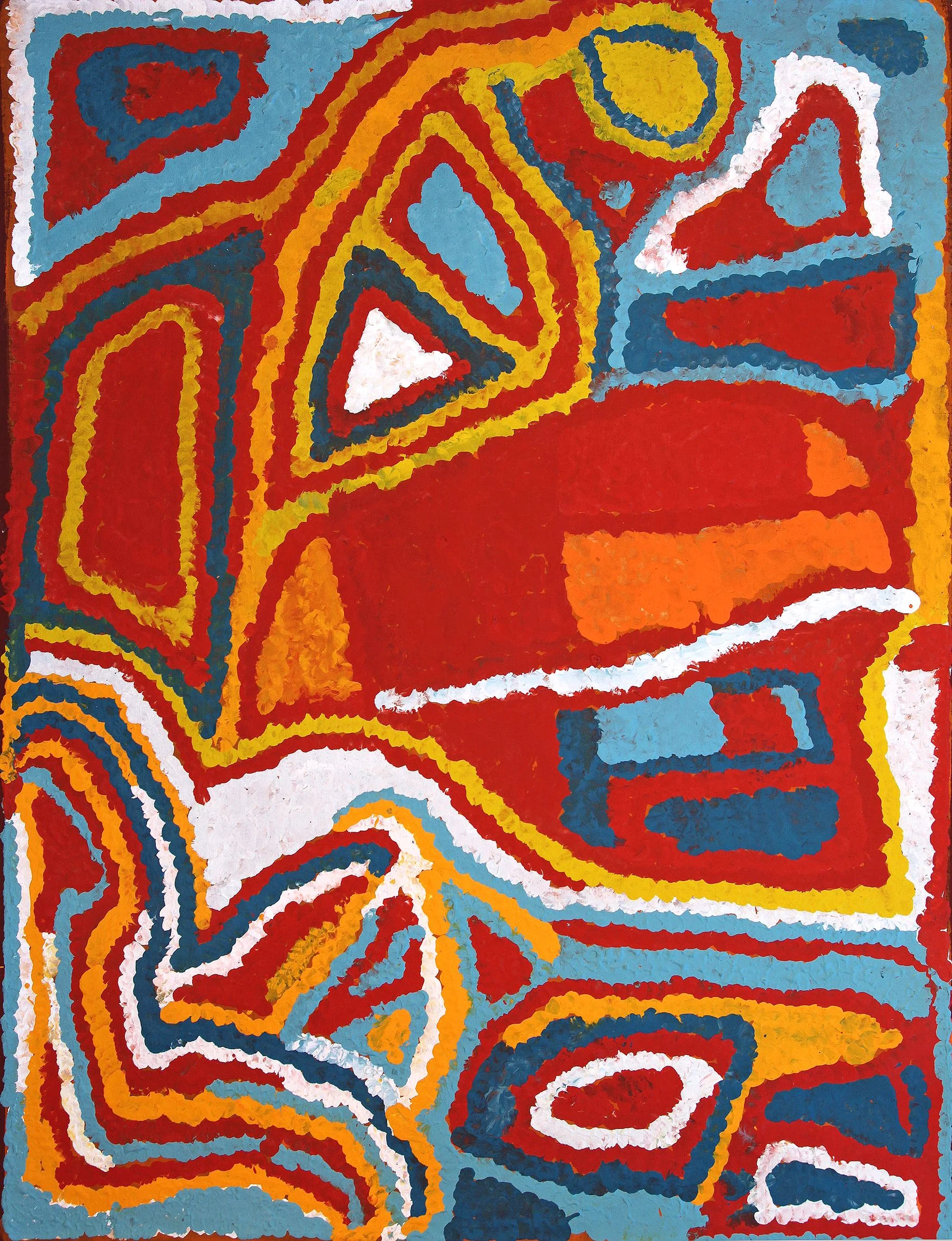 Mabel Wakarta - Yirajarra home country - 122 x 91 cm - 13-847 (sold)