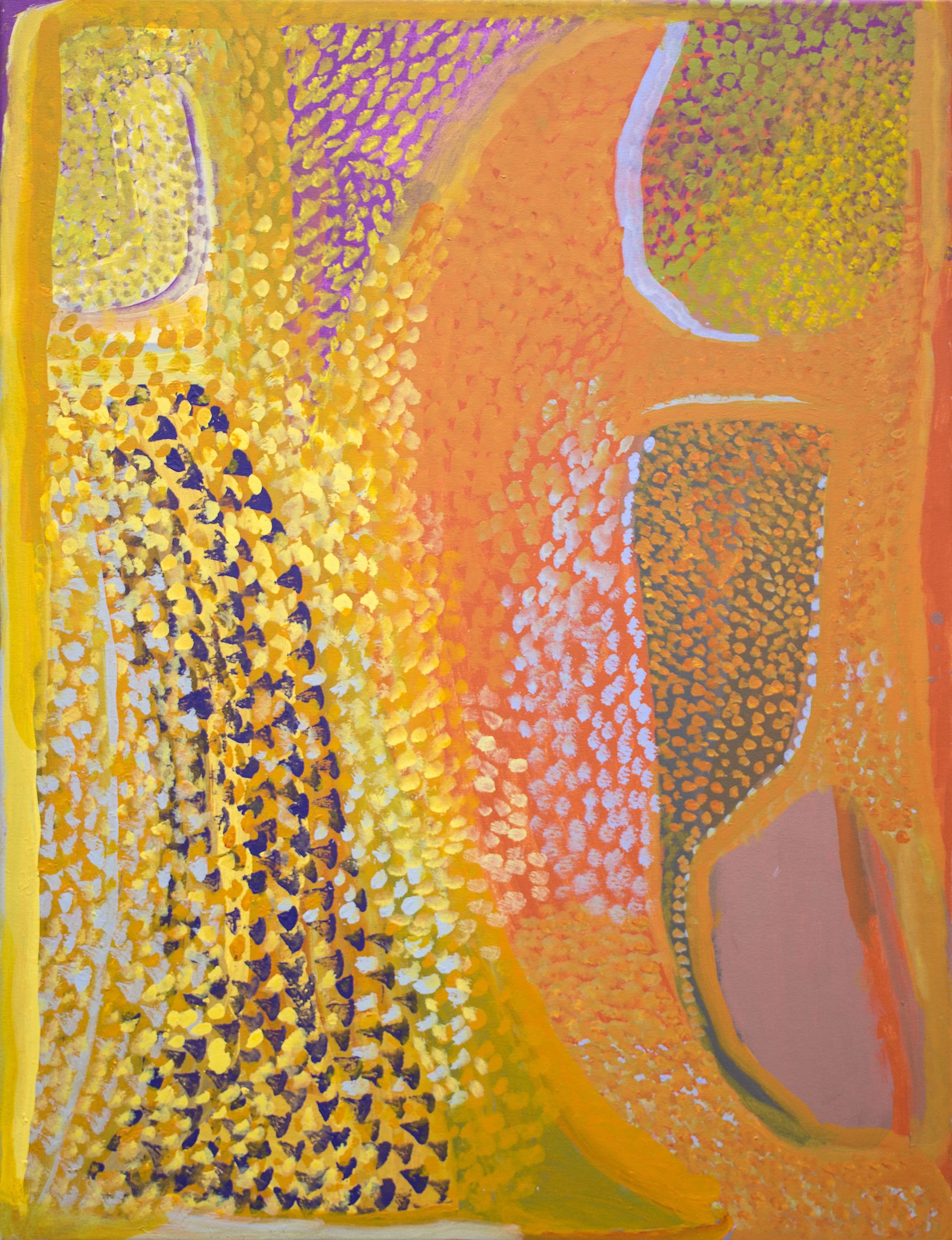 Nada Tjigila Rawlins - LINJALANGU - 120 x 90 cm  - 46/16 (sold)