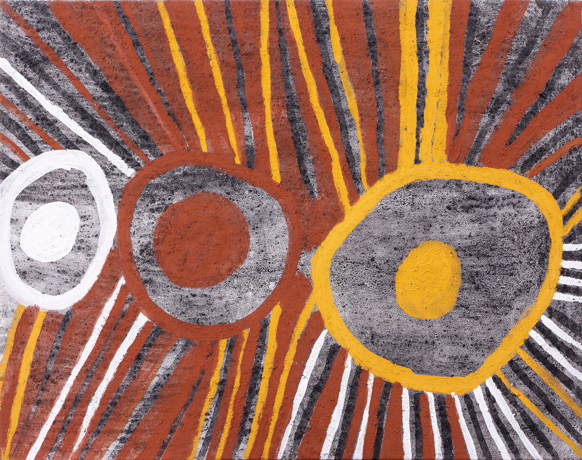 Timothy Cook - Japarra (Moon Man) - 90 x 70 cm - 412-17 (sold)