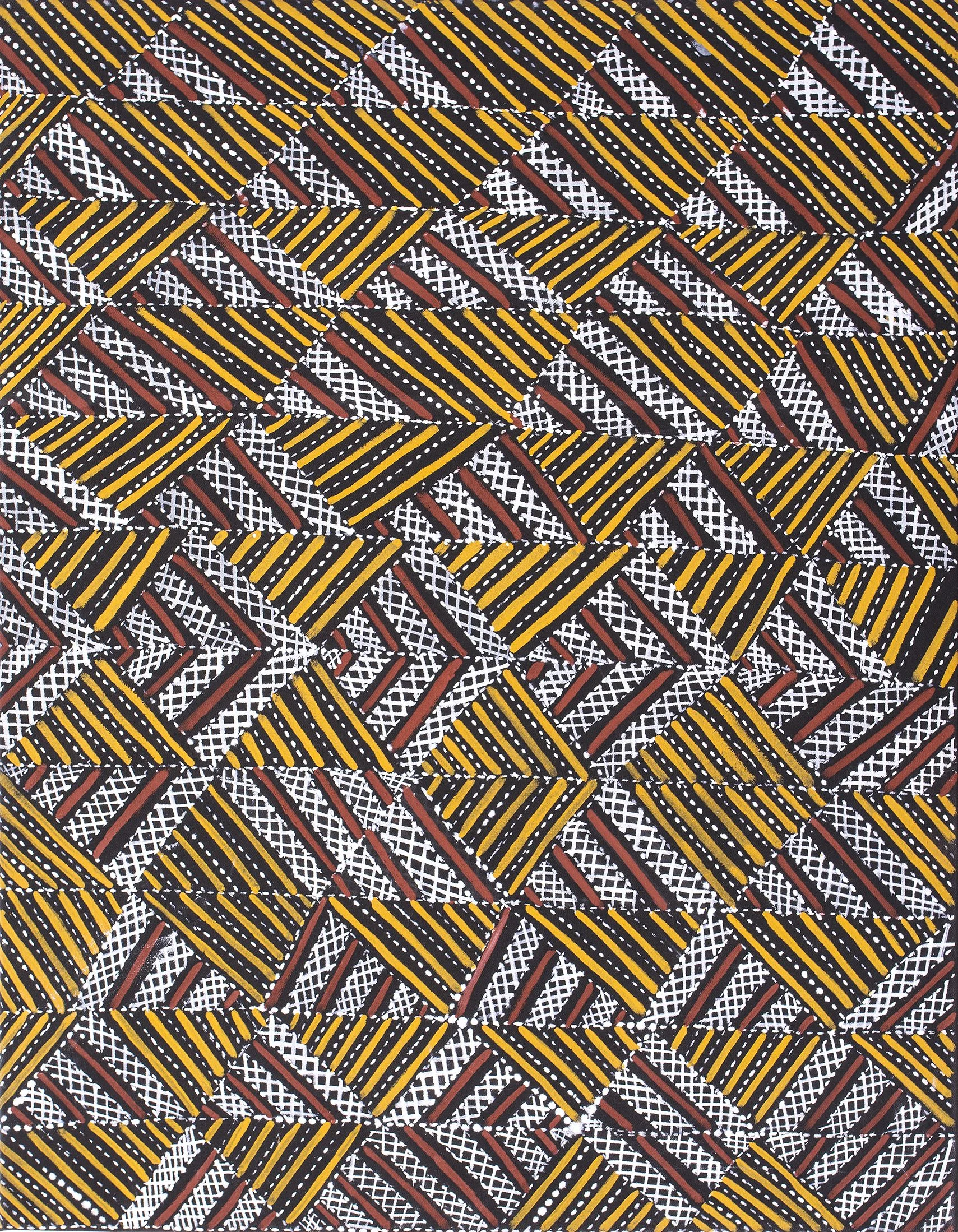 Shirley Puruntatameri (née Tipungwuti) - Pupuni Jilamara - 90 x 71 cm - 17-311