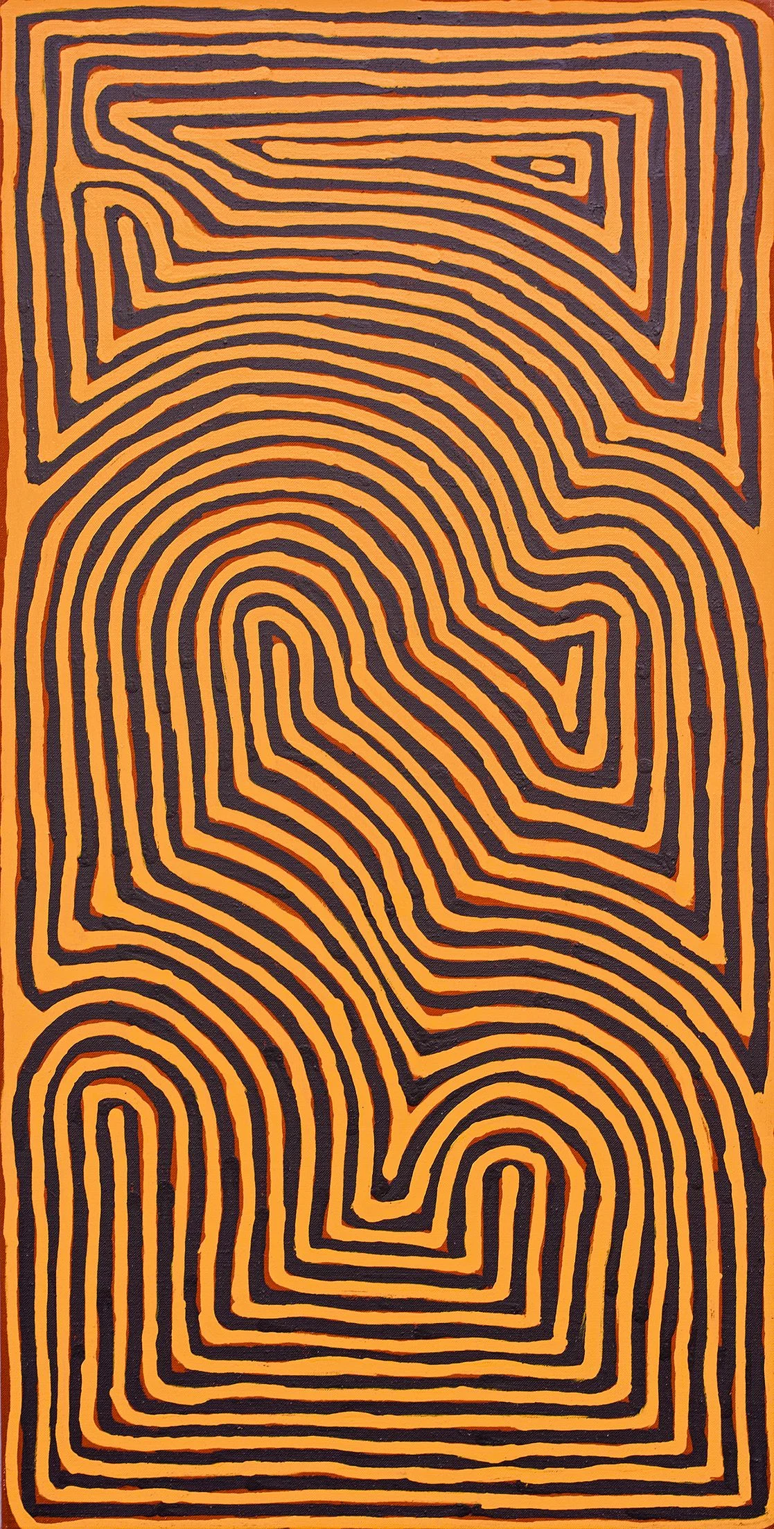 Ronnie Tjampitjinpa - Tingari stories - RT1608006 - 91 x 61 cm