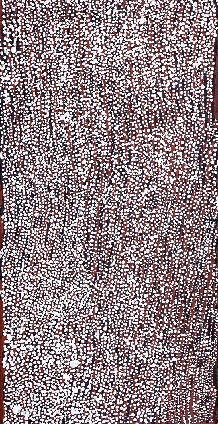 Nanyuma Napangati - Marrapinti - women ceremonies - NN1704003 - 61 x 31 cm