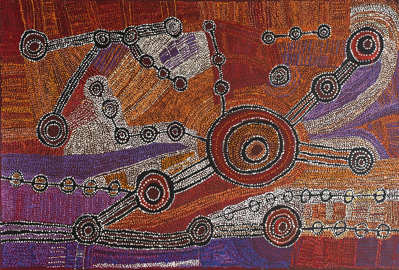 Willy Muntjantji Martin - Wanampi Tjukurpa - 183cm x 122cm - 98-18