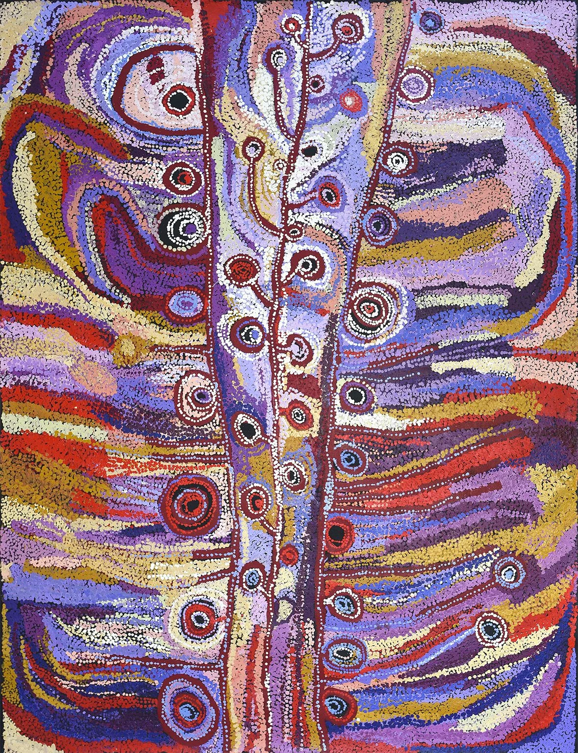 Wawiriya Burton - Ngayuku ngura - My Country - 198cm x 153cm - 301-17