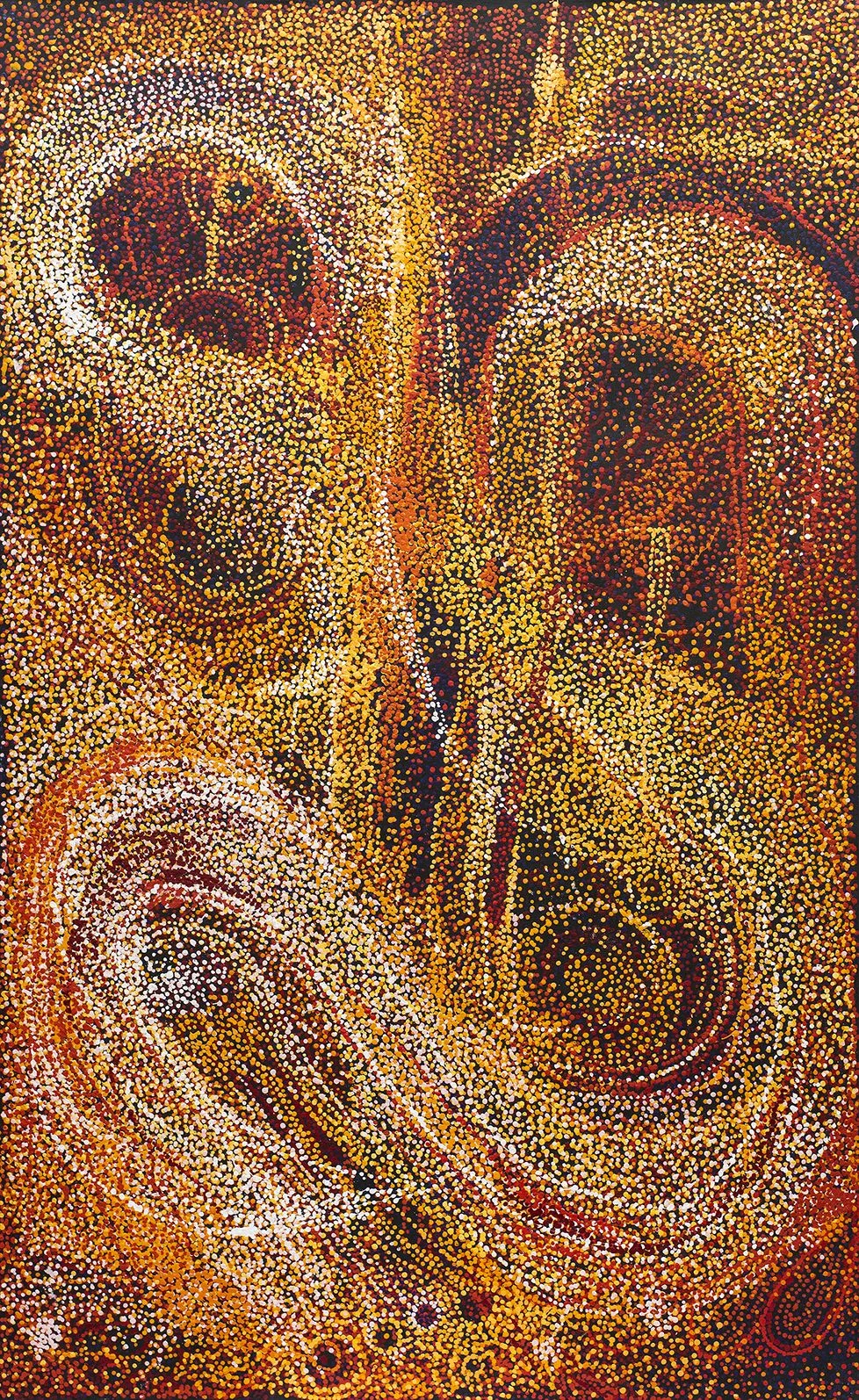 Nyunmiti Burton - Ngayuku ngura - My Country - 198cm x 122cm - 426-18 (indisponible)