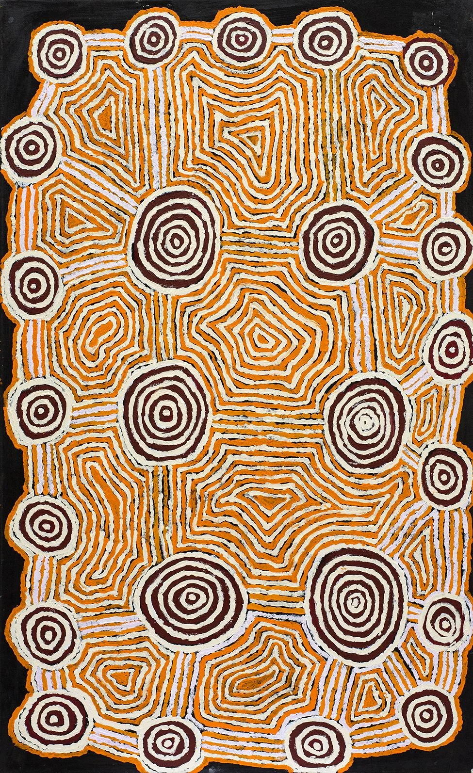 Simon Butler - Sacred story connected to country - 127 x 78 cm - 18-175