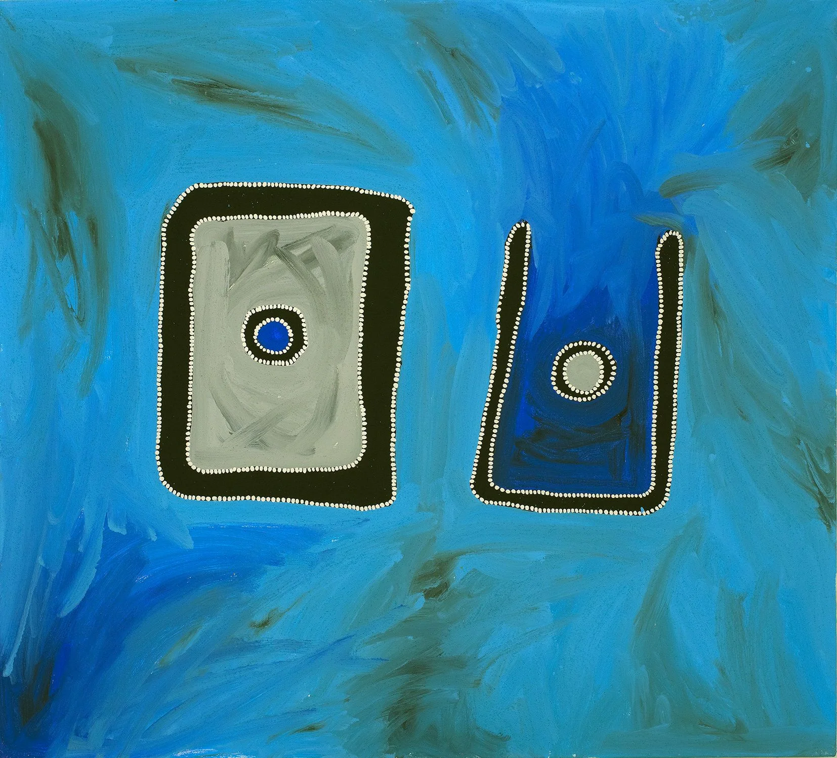 Rammey Ramsey - WARLAWOON COUNTRY - 135 x 122 cm - JA075/08 (sold)