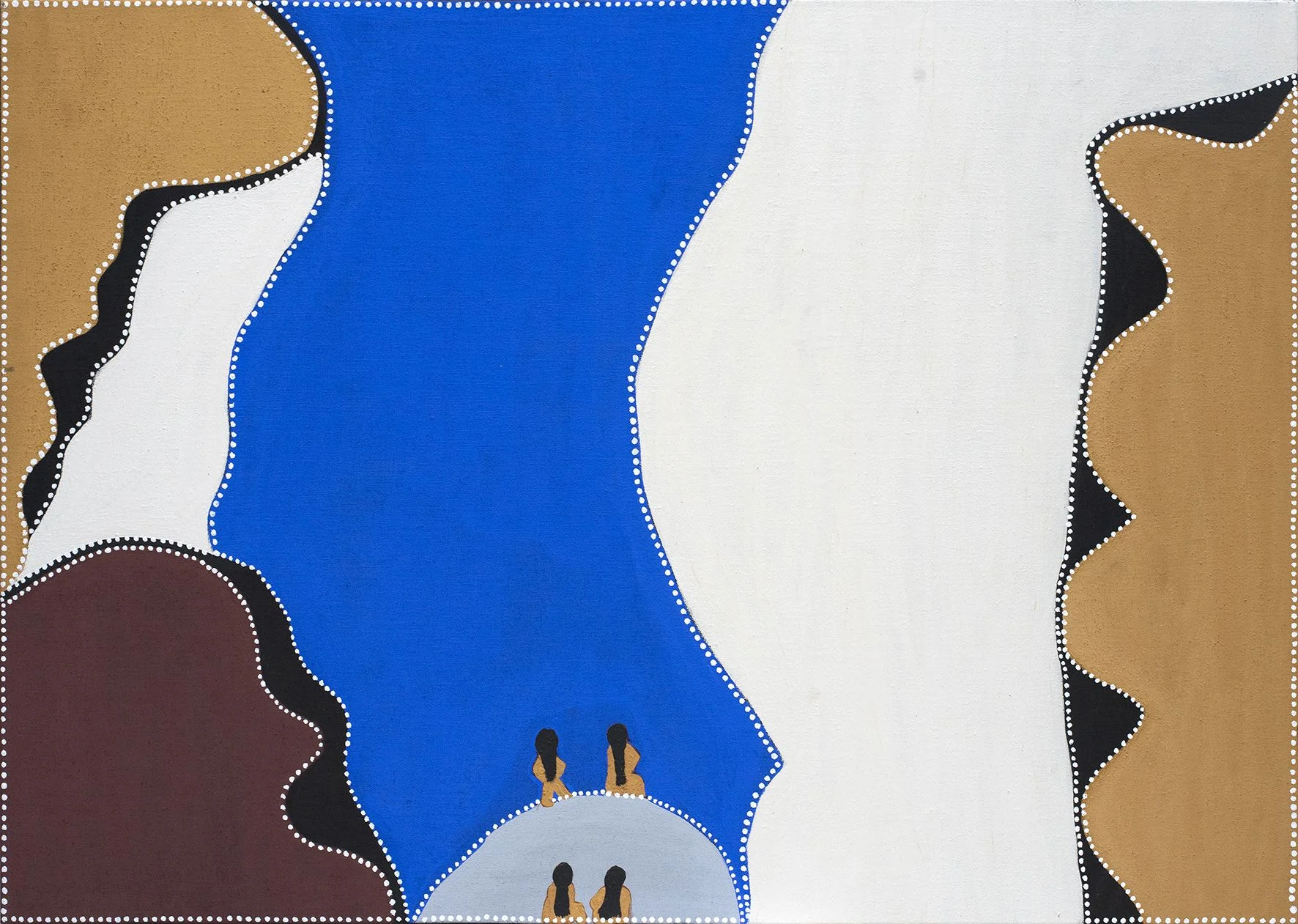 Kathy Ramsay - Wurra Wurlul - 140 x 100 cm - 369/18 (sold)