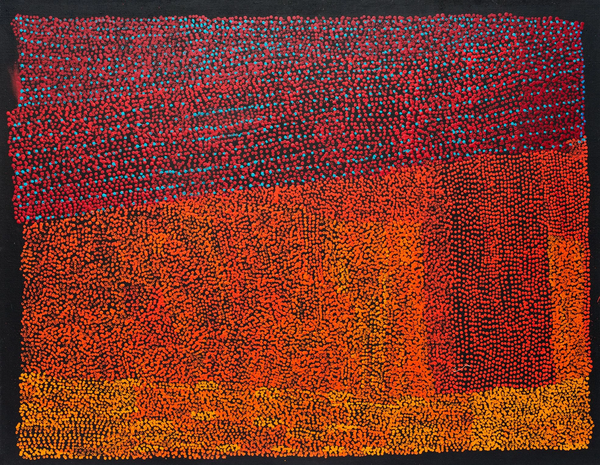 Patju Presley - Piltjitjara - 110 x 85 cm - 19-17 (sold)