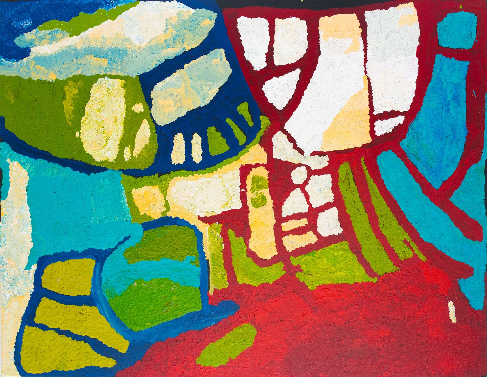 Myrtle Pennington - Kanpa - 110 x 85 cm - 18-165 (sold)