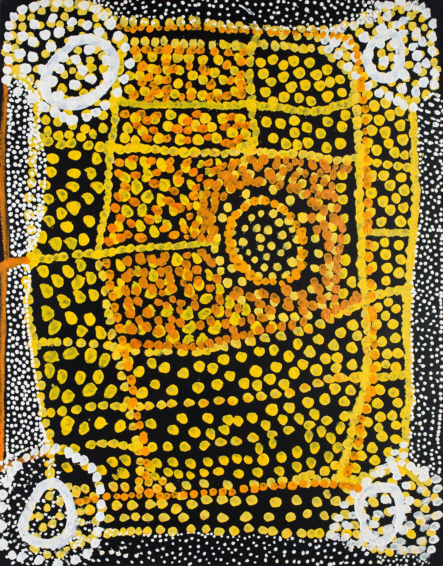 Mick Rictor - Untitled - 110 x 85 cm - 19-14 (sold)