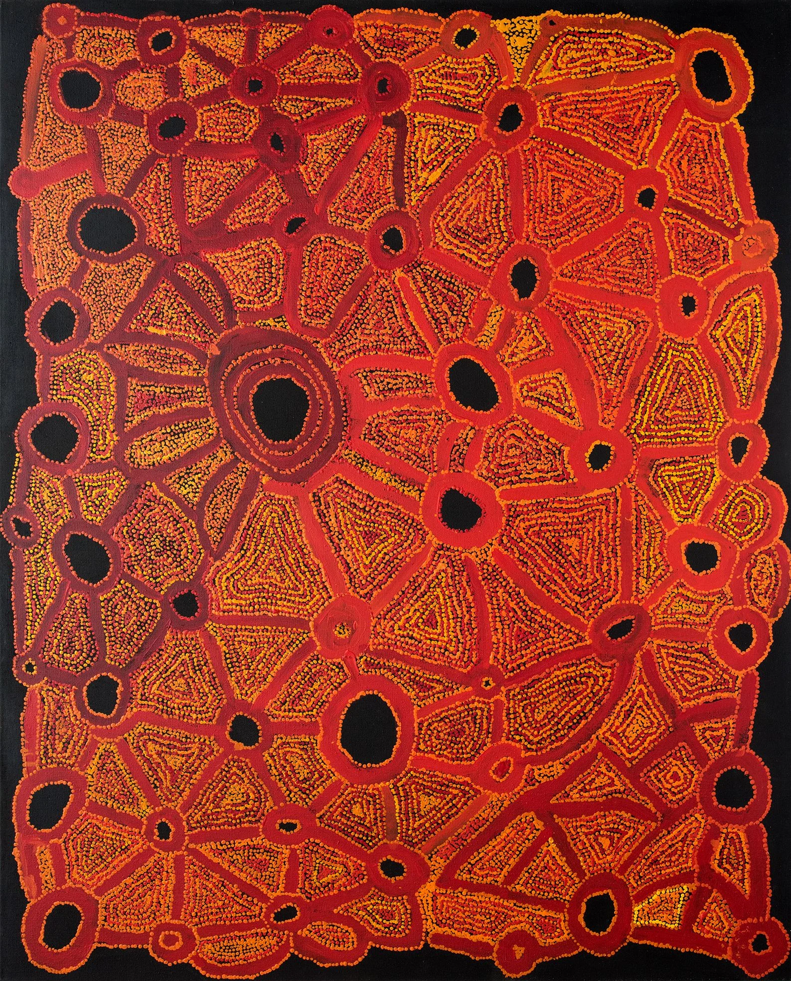 Kanta Donnegan - Tjuntjun - 137 x 110 cm - 18-220 (sold)