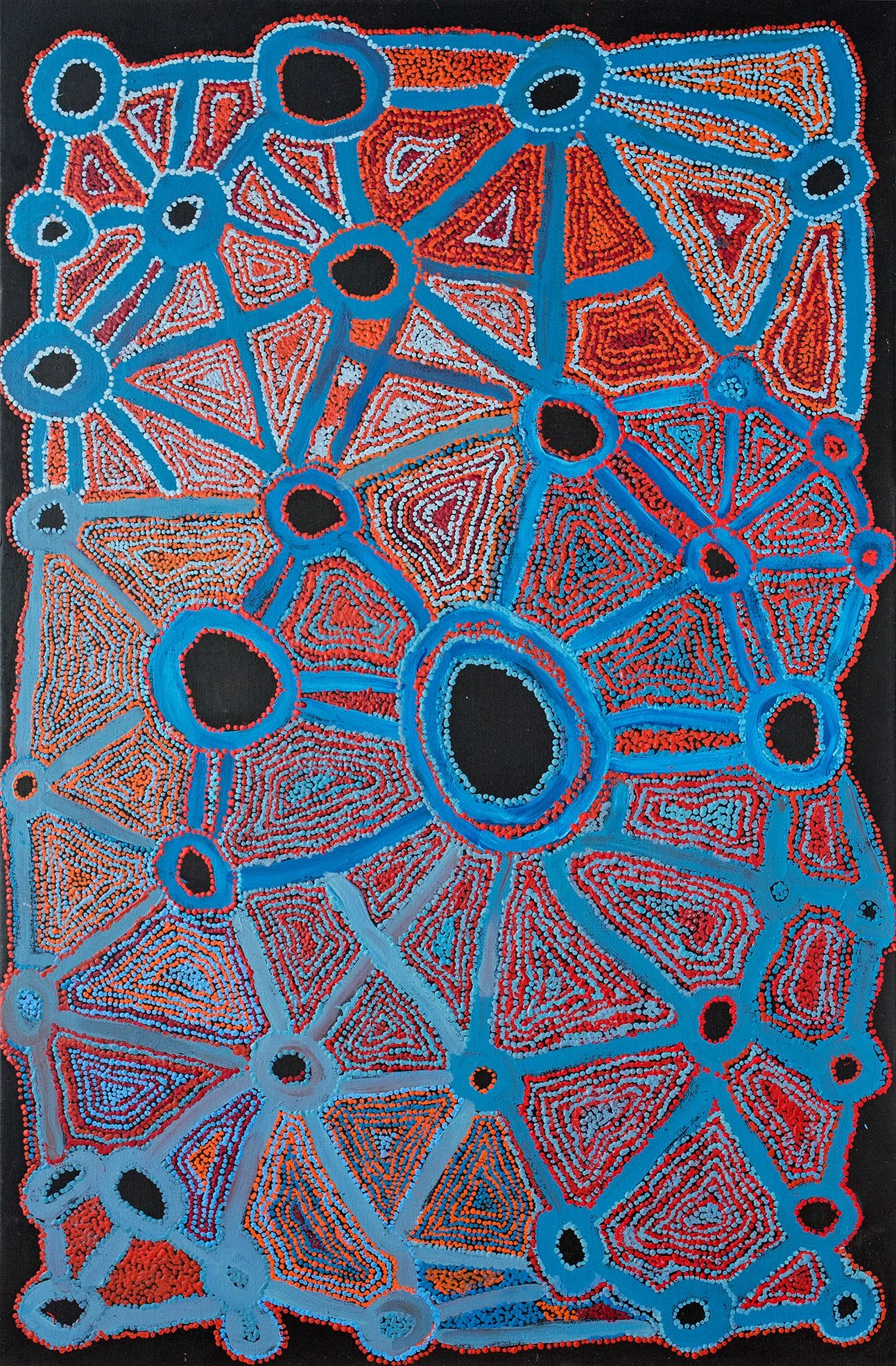 Kanta Donnegan - Tjuntjun - 137 x 90 cm - 18-222 (sold)