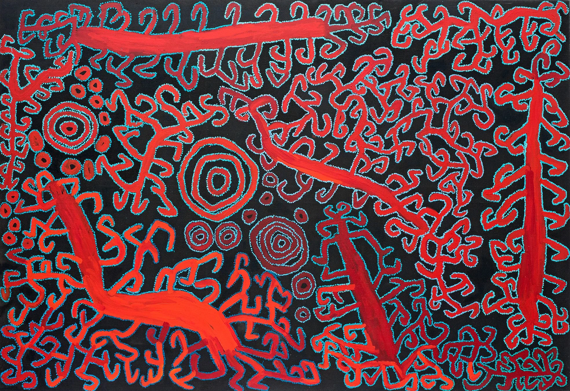 Ned Grant - Katutjara - 200 x 137 cm - 19-24 (sold)