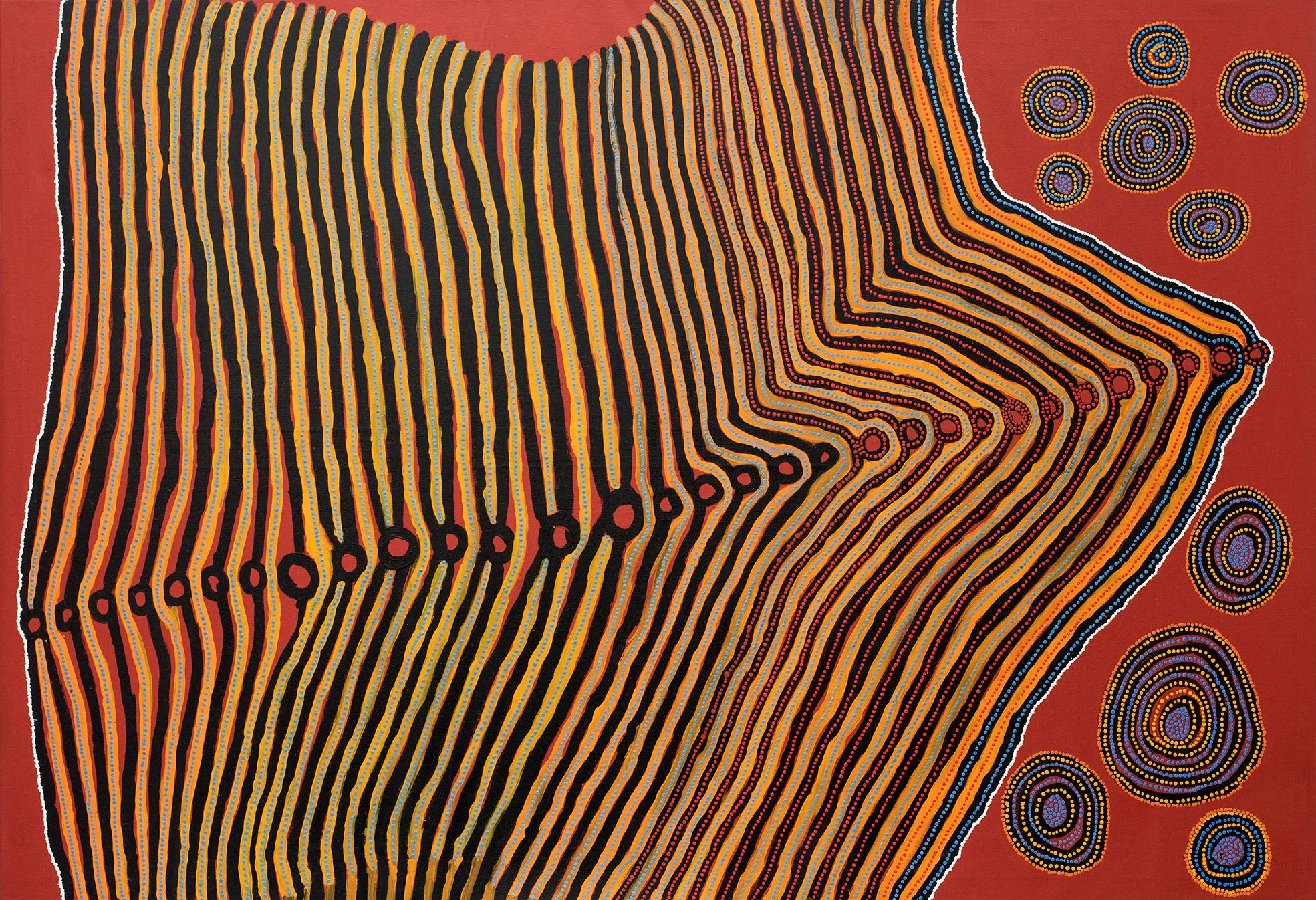 Lennard Walker - Tali - 200 x 137 cm - 19-1 (sold)