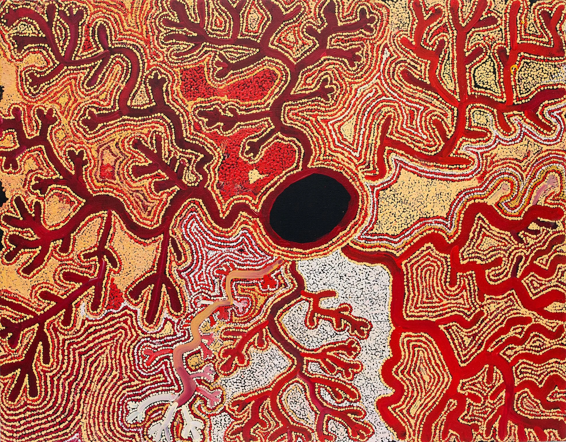 Simon Hogan - Lingka - 110 x 85 cm - 19-16 (sold)