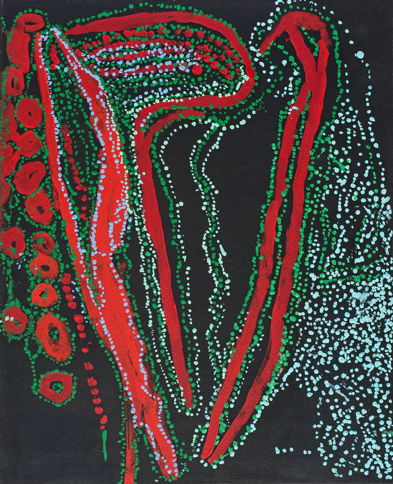 Lawrence Pennington - Wati Kutjara - 75 x 60 cm - 19-26 (sold)