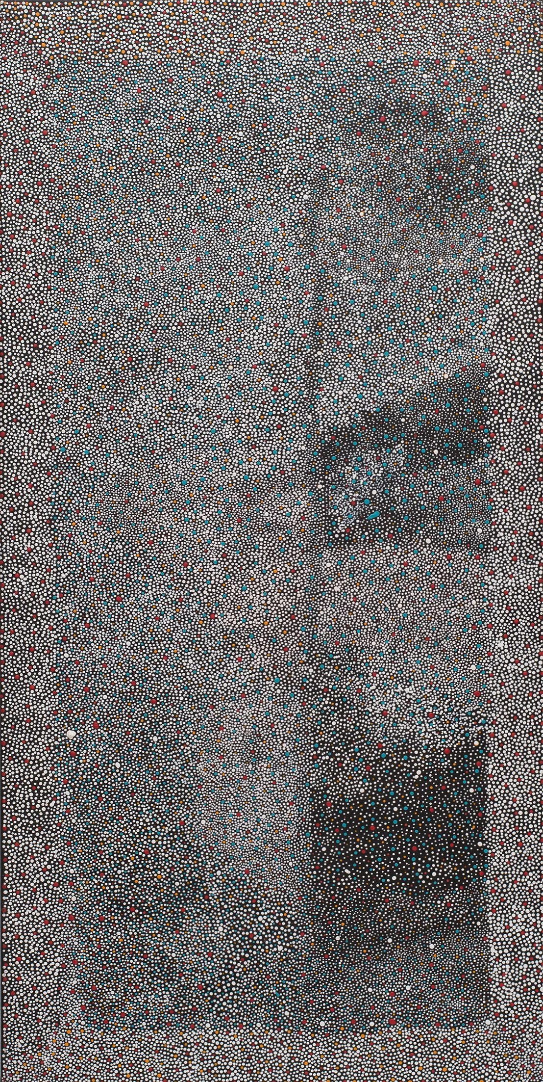 Elizabeth Mbitjana, Bush Plum, 2011, 11L12, 60x121cm