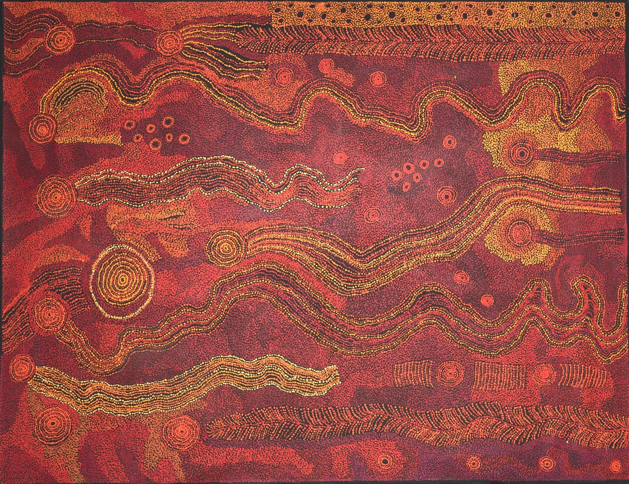 Tjungkara Ken - Seven Sisters - 198 x 152,5 cm - 737-18