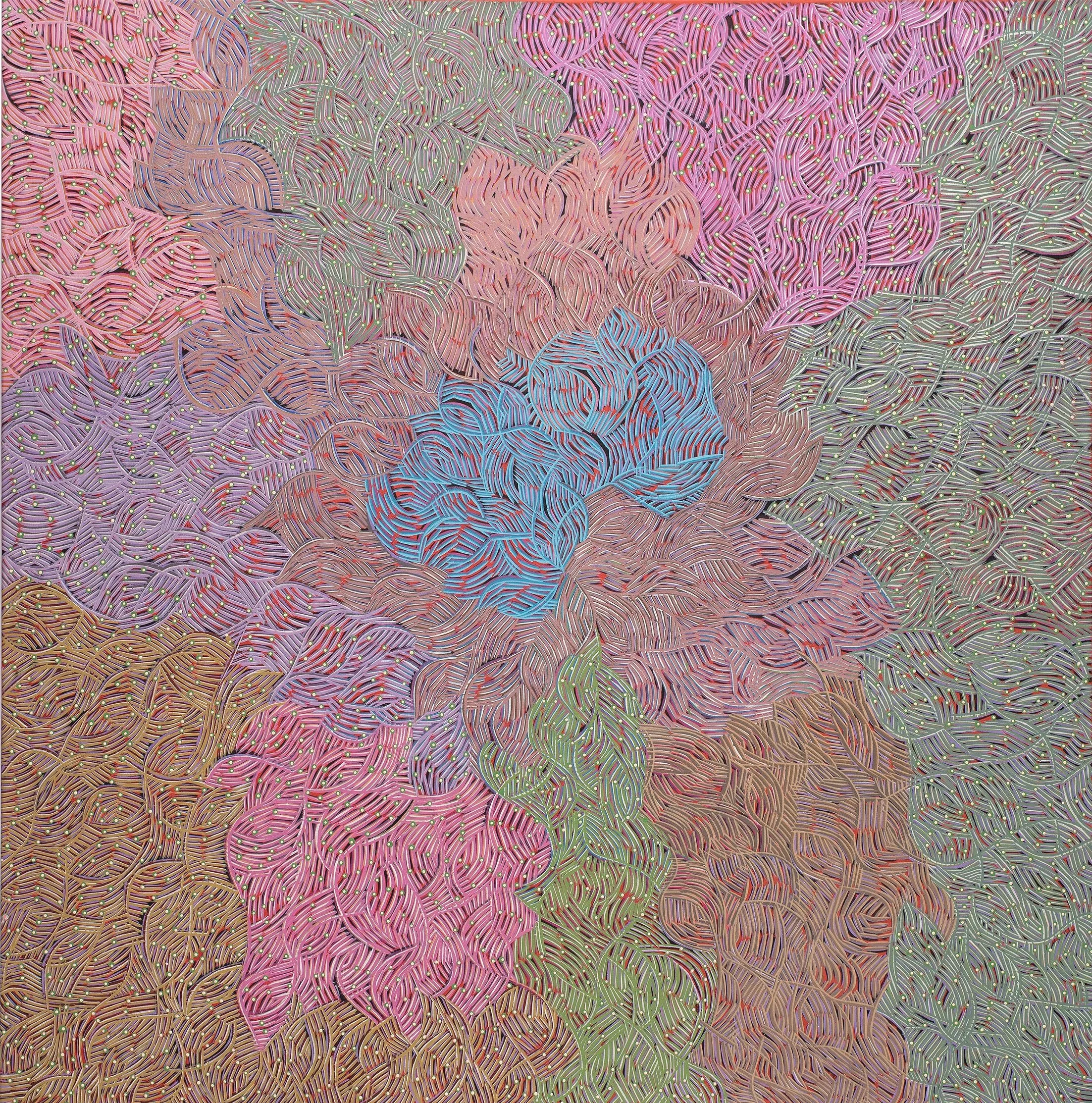 Eva Nargoodah - Kulawa - 150 x 150 cm - 364/18 (sold)