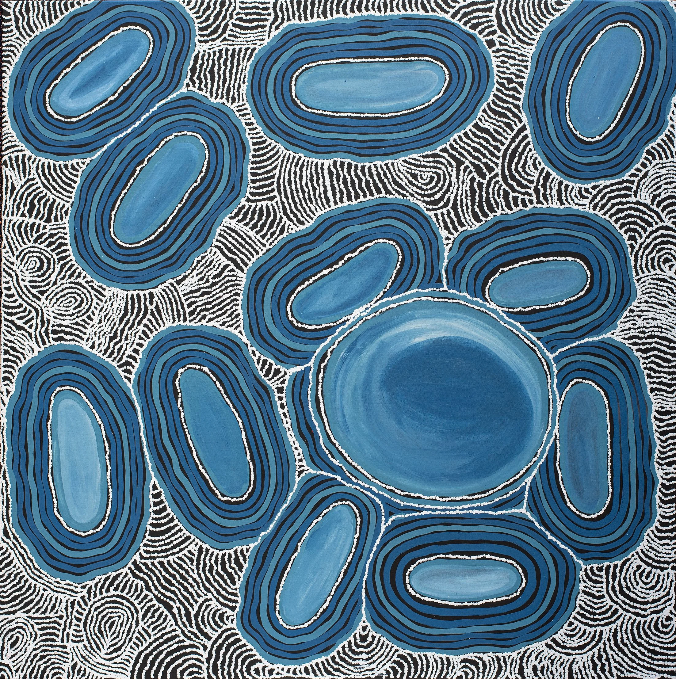 Kani George - Piltati Tjukurpa - 151 x 151 cm - 19-319 (sold)