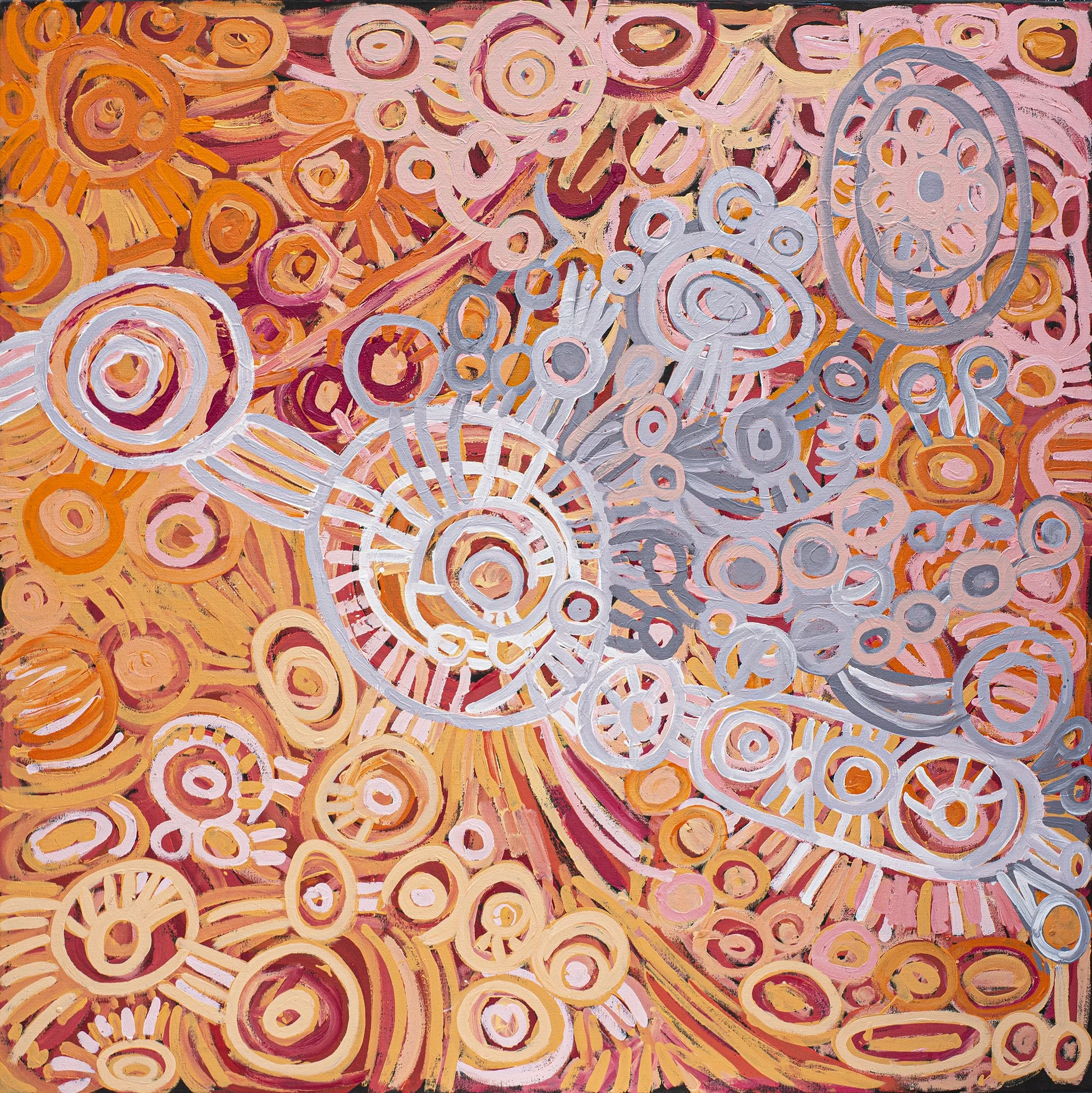 Imitjala Curley - Walytjitjata: Ngayuku ngunytjuku ngura - 152 x 152 cm - 18-224