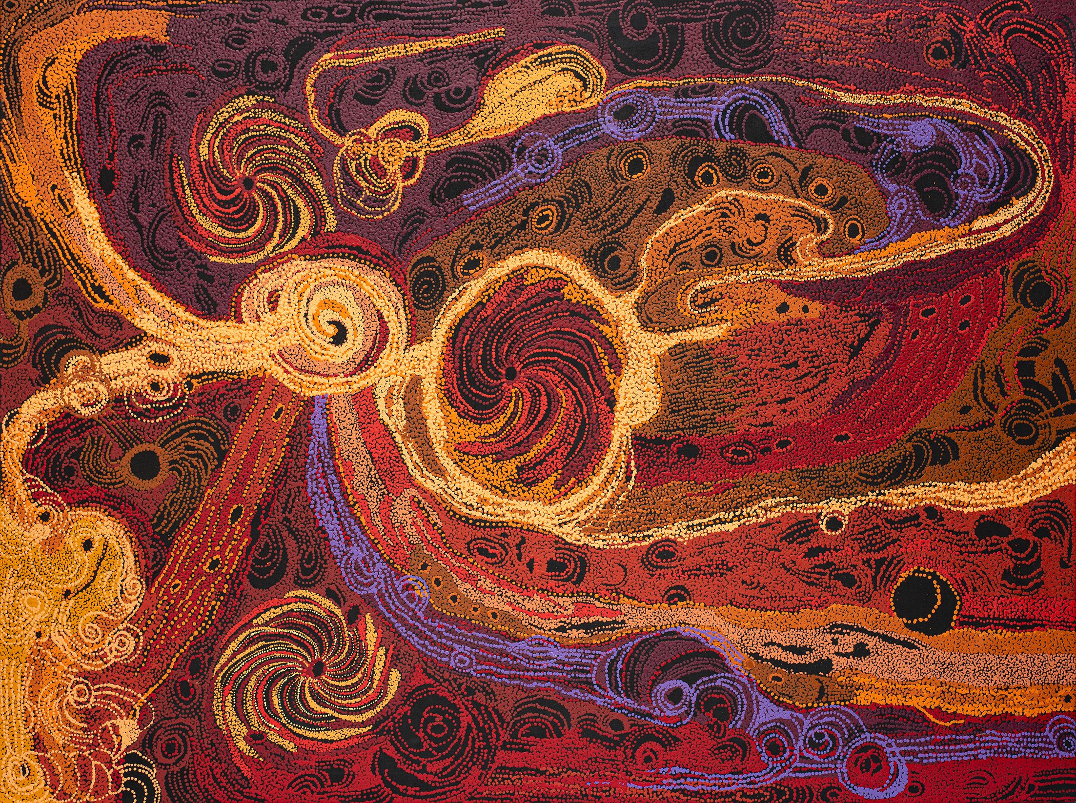 Madeline Curley - Seven Sisters - 198 x 150 cm - 19-292 (sold)