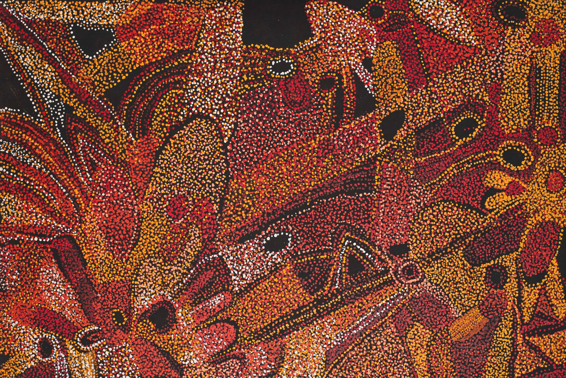 Kani Patricia Tunkin - Minyma Malilu Tjukurpa - 151 x 100 cm - 18-211 (sold)