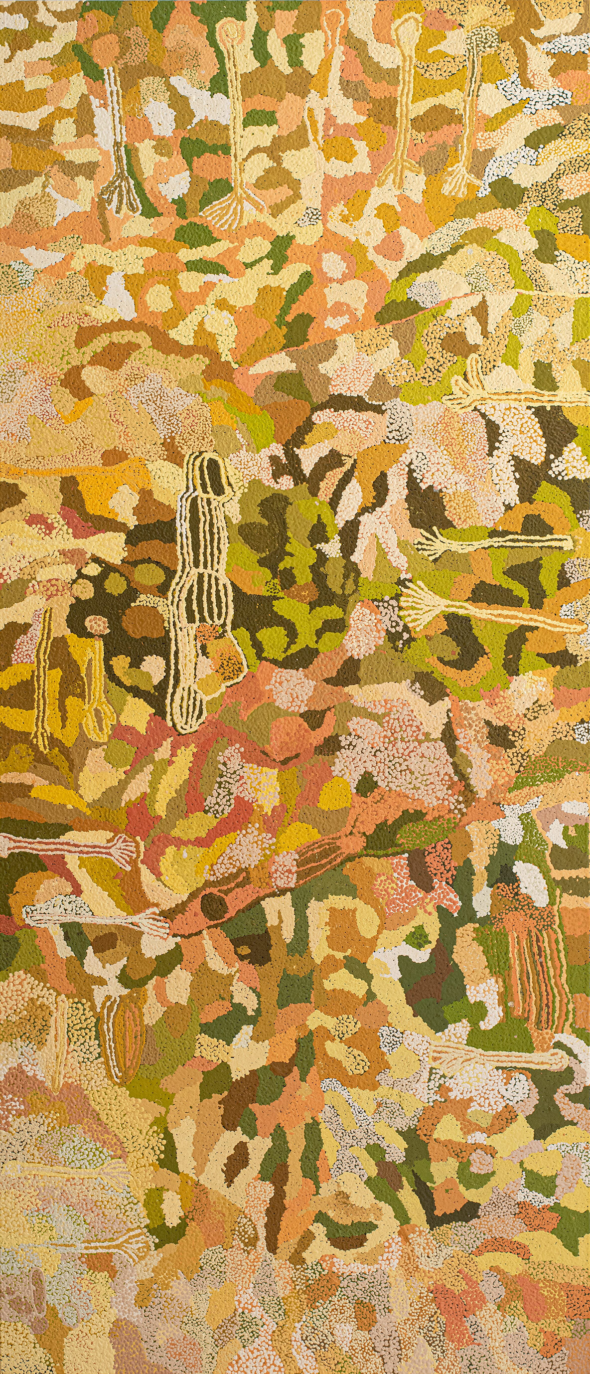 Ngamaru Bidu - Wantili - 300 x 125 cm - 19-953 (sold)