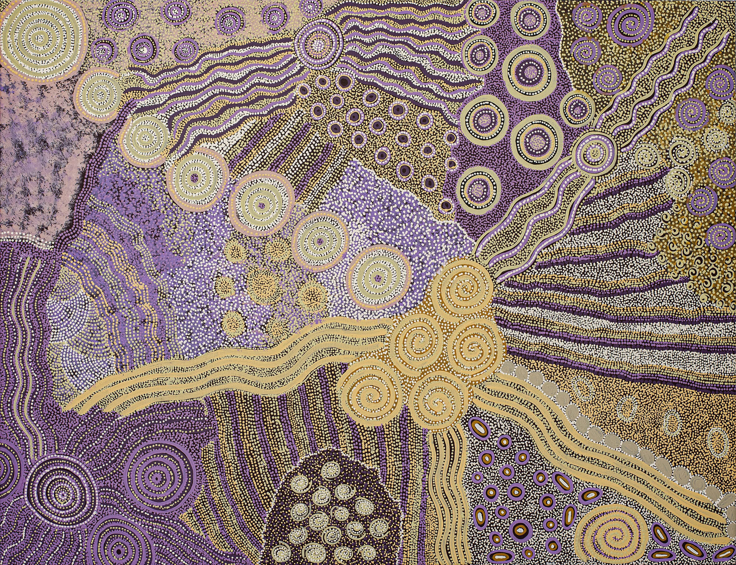 Rita Rolley - Ngayuku Ngura - 121 x 91 cm - 164-21 (sold)