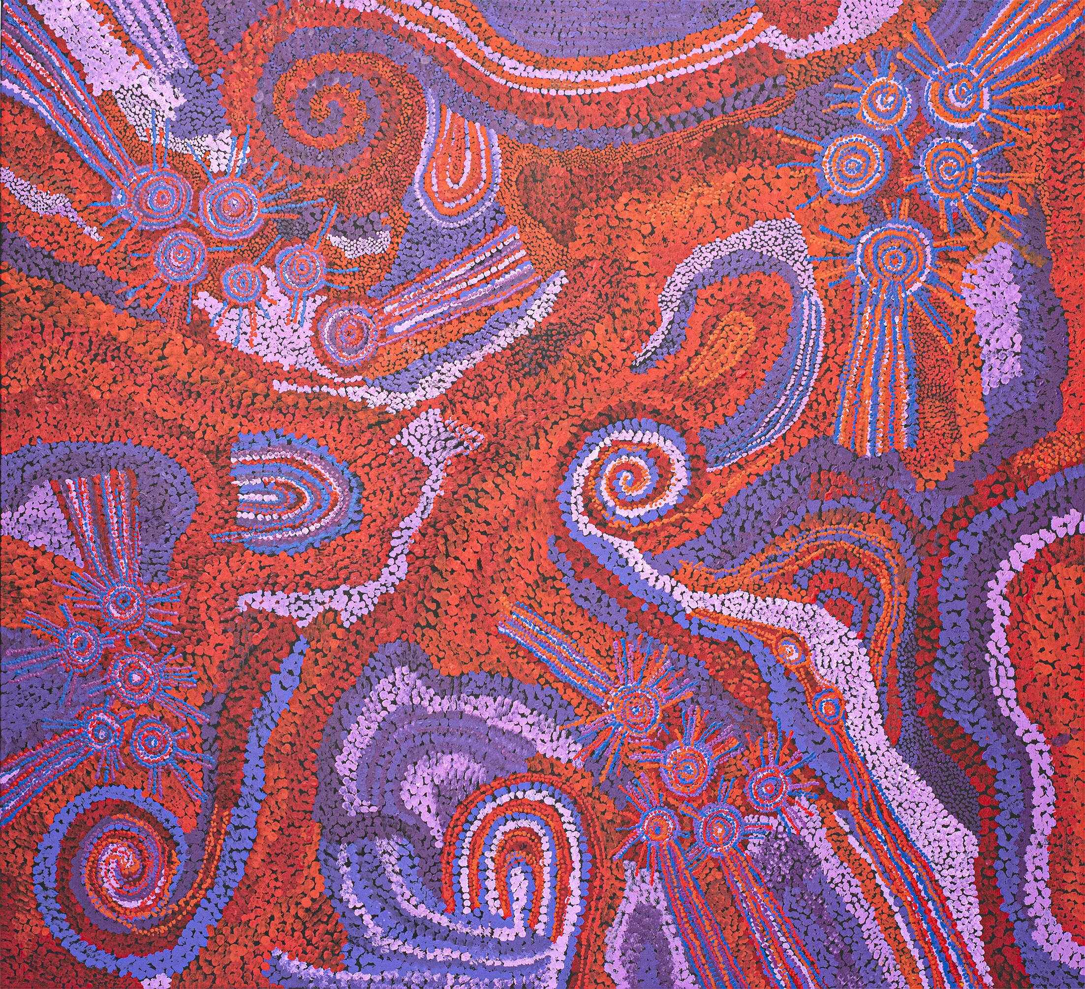 Gladys Roberts - Ngayuku Ngura - 198 x 183 cm - 152-21 - art aborigene