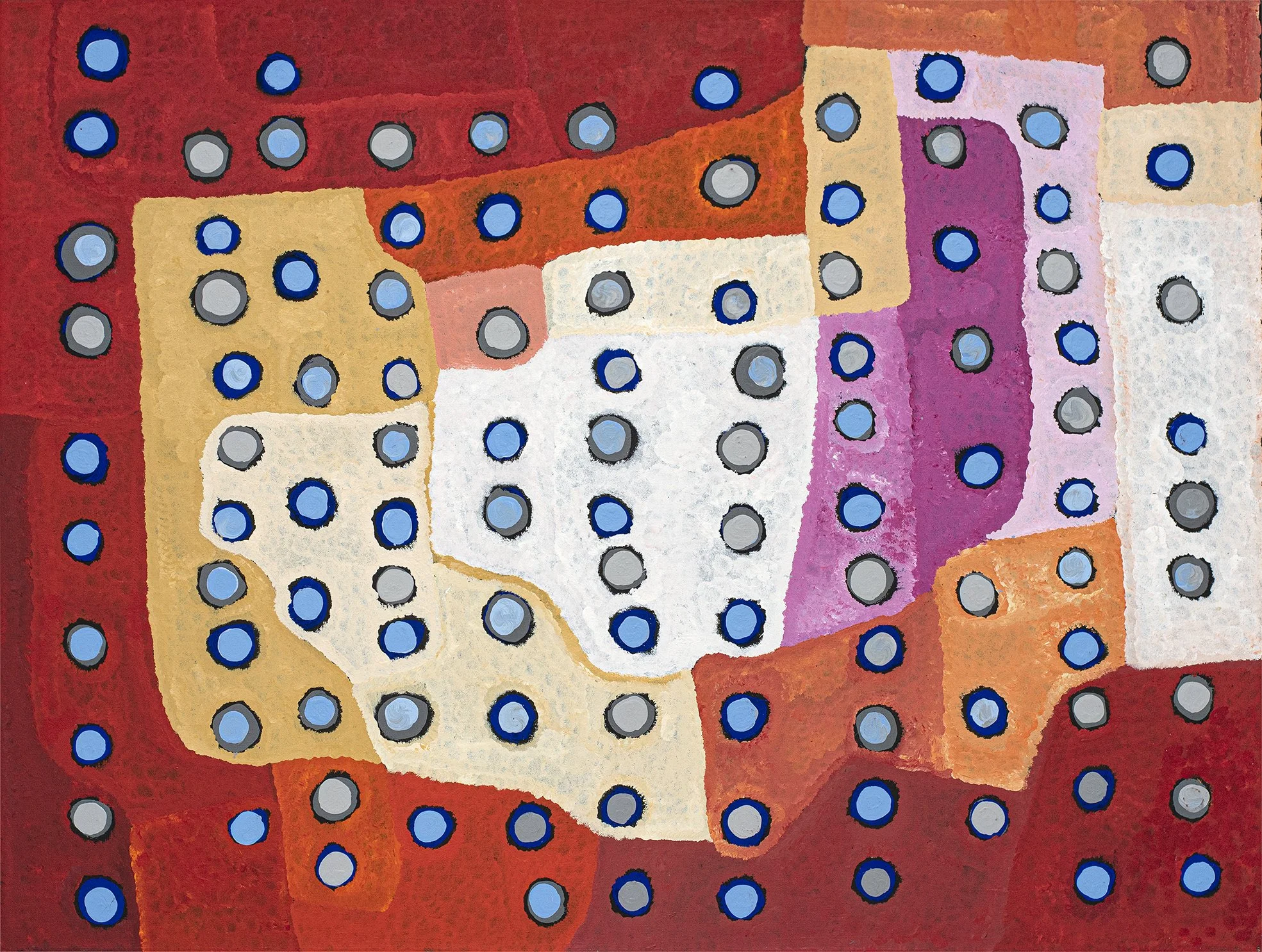 Eric (Mungi)  Barney (1973) - Ngura (Country) - 122 x 91 cm - 437-21 (sold)