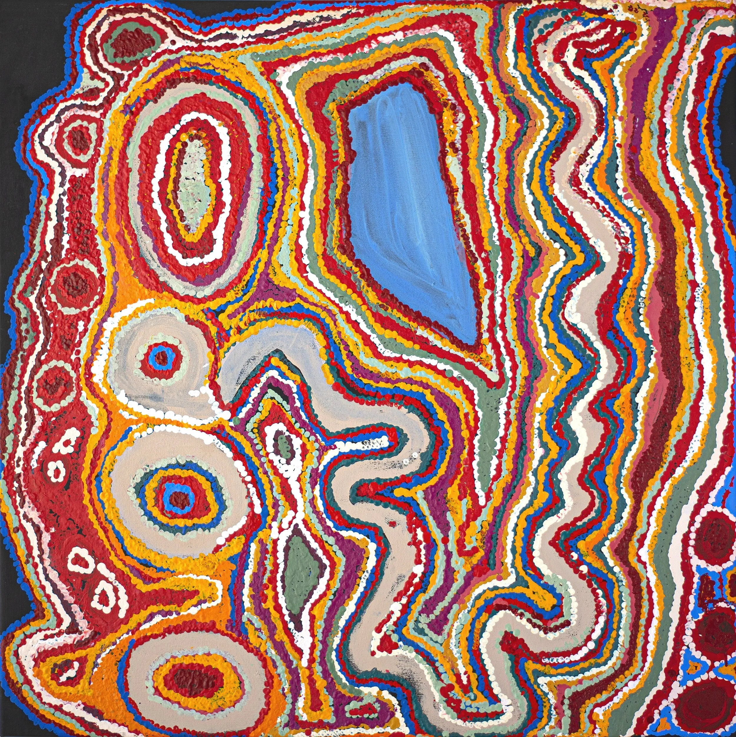 Jimmy Yanyatjari Donegan - Pukara - 91 x 91 cm - 19-435