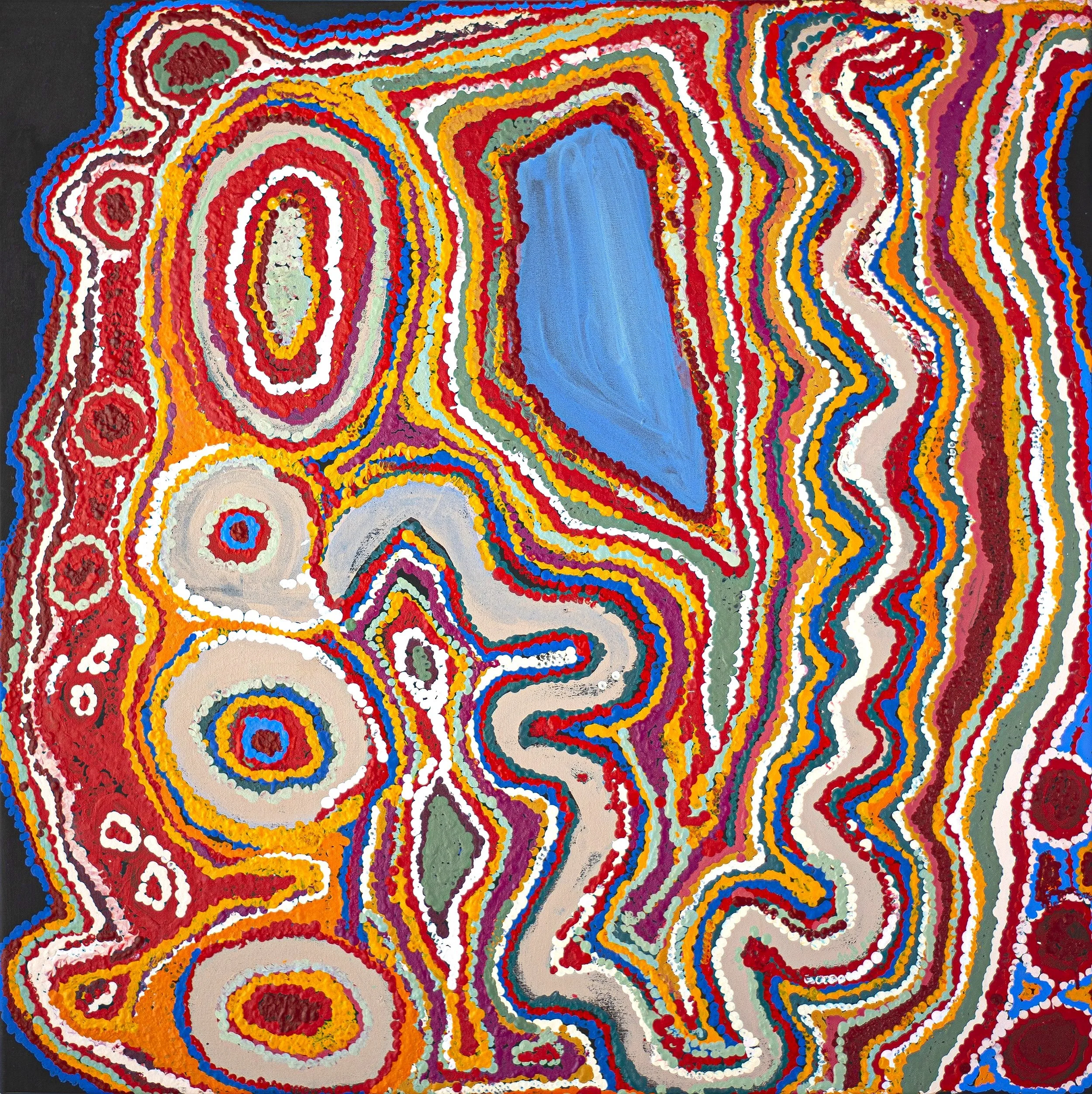 Jimmy Yanyatjari Donegan - Pukara - 91 x 91 cm - 19-435