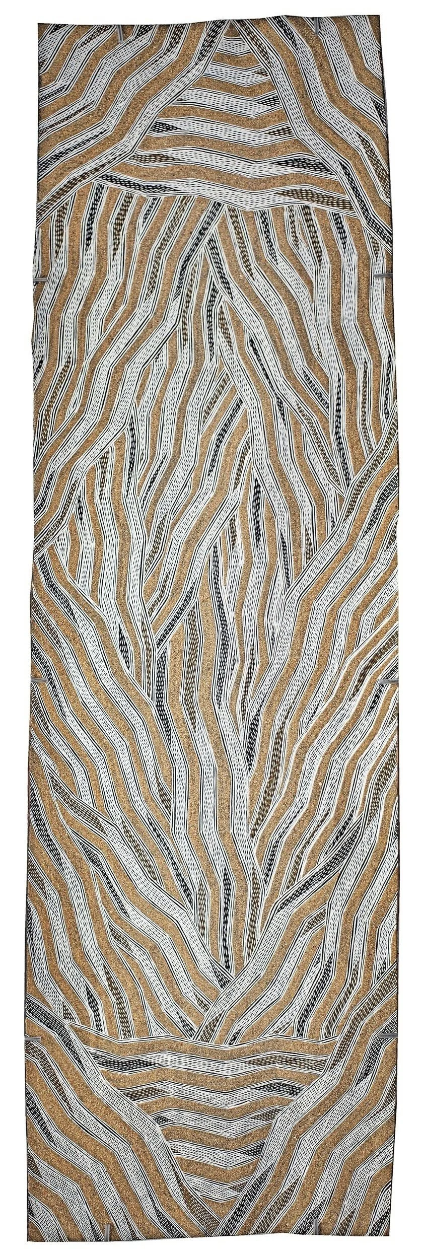 Lamangirra #2 Gumana - Garrapara - 136cm x 40cm - 2581-23