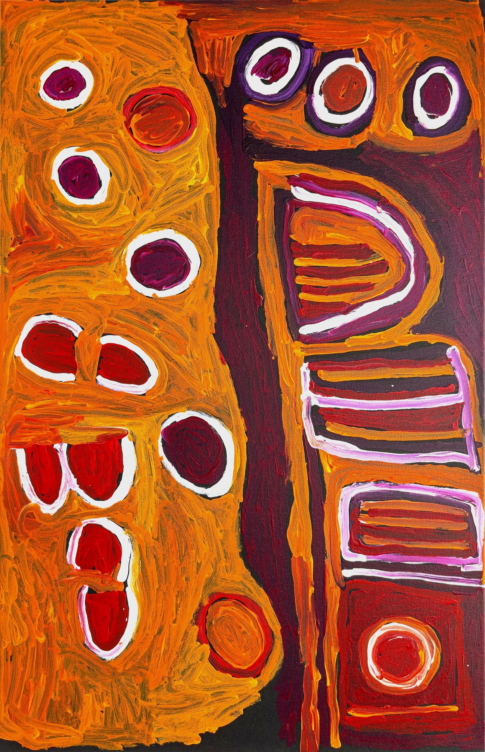 Nellie Stewart - Irrunytju - 122 x 78 cm - 10405